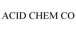 ACID CHEM CO trademark