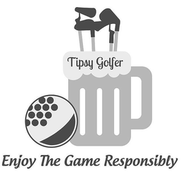 TIPSY GOLFER ENJOY THE GAME RESPONSIBLY trademark