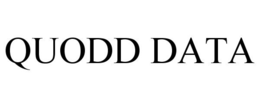 QUODD DATA trademark