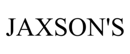JAXSON'S trademark