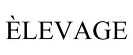 ÈLEVAGE trademark
