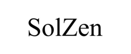 SOLZEN trademark