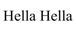 HELLA HELLA trademark