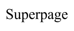 SUPERPAGE trademark