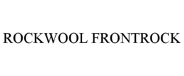 ROCKWOOL FRONTROCK trademark
