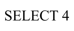 SELECT 4 trademark