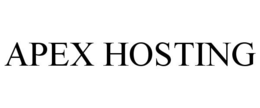 APEX HOSTING trademark