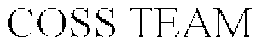COSS TEAM trademark