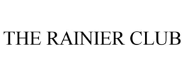 THE RAINIER CLUB trademark