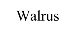 WALRUS trademark