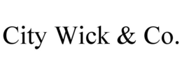 CITY WICK & CO. trademark