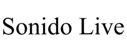 SONIDO LIVE trademark