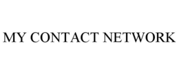 MY CONTACT NETWORK trademark