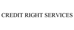 CREDIT RIGHT SERVICES trademark