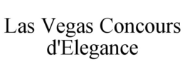 LAS VEGAS CONCOURS D'ELEGANCE trademark