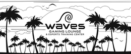 WAVES GAMING LOUNGE & ESPORTS TRAINING CENTER trademark