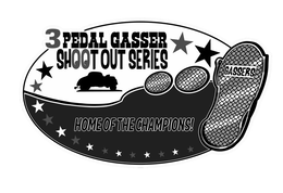 3 PEDAL GASSER SHOOT OUT SERIES GASSERS HOME OF THE CHAMPIONS! trademark
