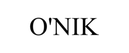 O'NIK trademark