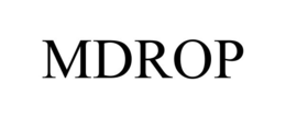 MDROP trademark