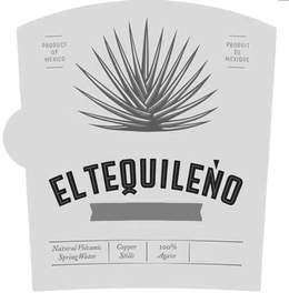 EL TEQUILEÑO PRODUCT OF MEXICO PRODUIT DE MEXIQUE NATURAL VOLCANIC SPRING WATER COPPER STILLS 100% AGAVE trademark