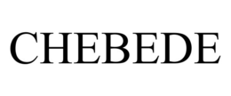 CHEBEDE trademark