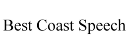 BEST COAST SPEECH trademark