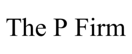 THE P FIRM trademark