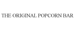 THE ORIGINAL POPCORN BAR trademark
