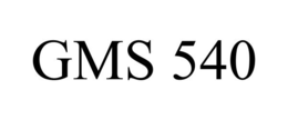 GMS 540 trademark