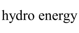 HYDRO ENERGY trademark