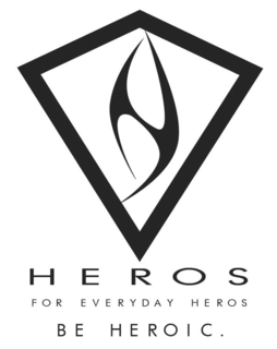 H HEROS FOR EVERYDAY HEROS BE HEROIC. trademark