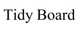 TIDY BOARD trademark
