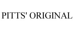 PITTS' ORIGINAL trademark