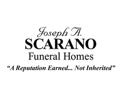 JOSEPH A. SCARANO FUNERAL HOMES"A REPUTATION EARNED... NOT INHERITED" trademark