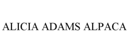 ALICIA ADAMS ALPACA trademark