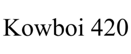 KOWBOI 420 trademark