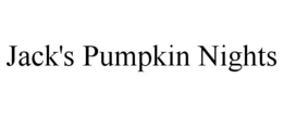JACK'S PUMPKIN NIGHTS trademark