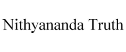 NITHYANANDA TRUTH trademark