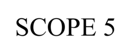 SCOPE 5 trademark
