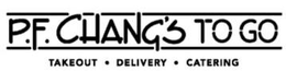 P.F. CHANG'S TO GO TAKEOUT DELIVERY CATERING trademark