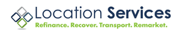 LOCATION SERVICES REFINANCE. RECOVER. TRANSPORT. REMARKET. trademark