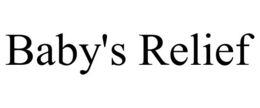 BABY'S RELIEF trademark