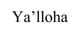 YA'LLOHA trademark