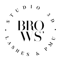 · STUDIO 3D · BROWS' LASHES & PMU trademark
