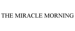 THE MIRACLE MORNING trademark