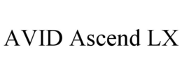 AVID ASCEND LX trademark