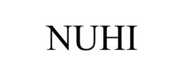NUHI trademark