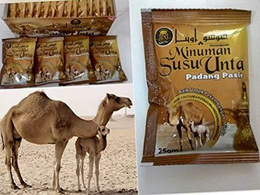 MINUMAN SUSU UNTA CAMEL MILK POWDER PADANG PASIR trademark