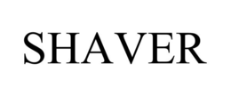 SHAVER trademark