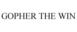 GOPHER THE WIN trademark